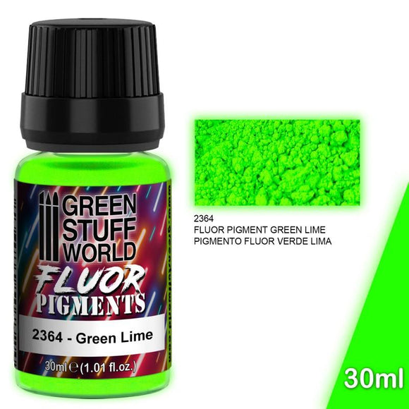 GSW Pigment FLUOR GREEN LIME GSW Hobby Green Stuff World 