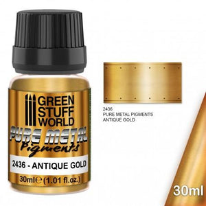 Gsw Pure Metal Pigments Antique Gold Pigments Green Stuff World 