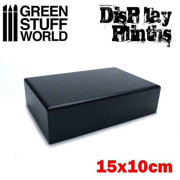 GSW Rectangular Plinth 15x10 cm GSW Hobby Green Stuff World 
