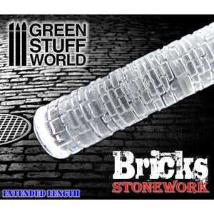 GSW Roller Bricks Texture Rollers Green Stuff World 