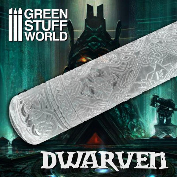 GSW Roller Dwarven Texture Rollers Green Stuff World 