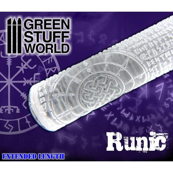 GSW Roller Runic Texture Rollers Green Stuff World 