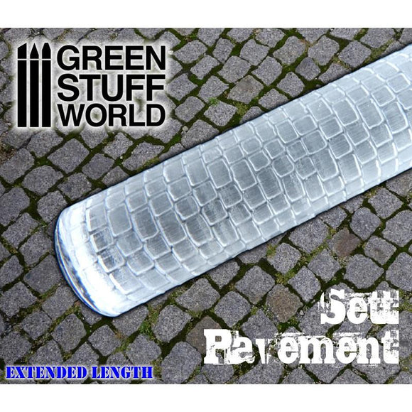 GSW Roller Sett Pavement Texture Rollers Green Stuff World 