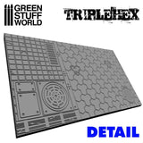 GSW Roller Triple Hex Texture Rollers Green Stuff World 