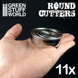 GSW Round Cutters for Bases GSW Hobby Green Stuff World 