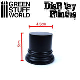 GSW Round Display Plinth 4.5 cm - Black GSW Hobby Green Stuff World 