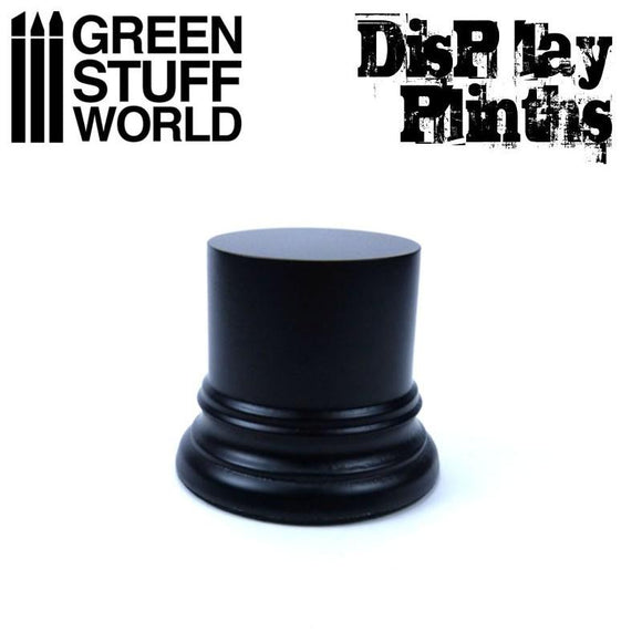 GSW Round Display Plinth 4.5 cm - Black GSW Hobby Green Stuff World 