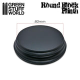 GSW Round Top Display Plinth 8cm GSW Hobby Green Stuff World 