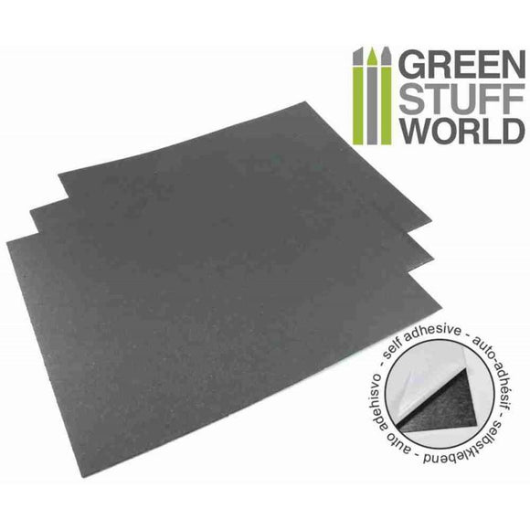 GSW Rubber Steel Sheet - Self Adhesive GSW Hobby Green Stuff World 