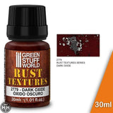 GSW Rust Textures - DARK OXIDE RUST 30ml Weathering Green Stuff World