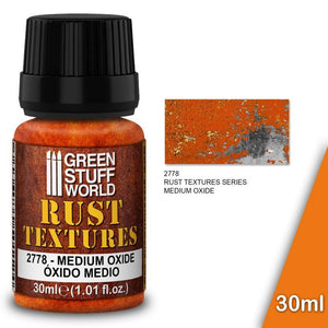 GSW Rust Textures - MEDIUM OXIDE RUST 30ml Weathering Green Stuff World