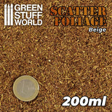 GSW Scatter Foliage - Beige - 200ml Flock Green Stuff World 