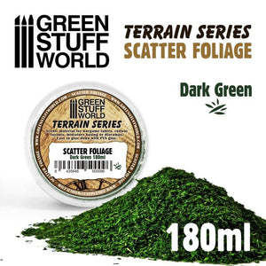 GSW Scatter Foliage - Dark Green - 180 ml Flock Green Stuff World 