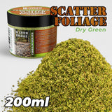 GSW Scatter Foliage - Dry Green - 200ml Flock Green Stuff World 