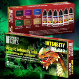 GSW Set x6 Intensity Inks - Set 2 GSW Hobby Green Stuff World 
