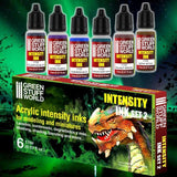 GSW Set x6 Intensity Inks - Set 2 GSW Hobby Green Stuff World 
