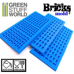 GSW Silicone molds - BRICKs GSW Hobby Green Stuff World 