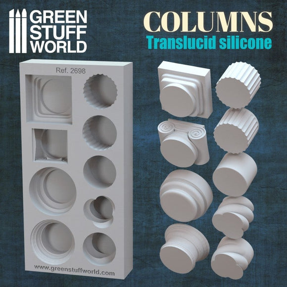 GSW Silicone Molds - Columns Moulds Green Stuff World 