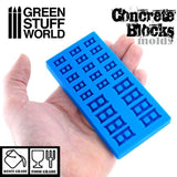 GSW Silicone molds - Concrete Bricks GSW Hobby Green Stuff World 