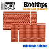 GSW Silicone Molds - Rooftops 1/35 (54mm) Moulds Green Stuff World 