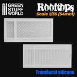 GSW Silicone Molds - Rooftops 1/35 (54mm) Moulds Green Stuff World 