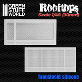 GSW Silicone Molds - Rooftops 1/48 (30mm) Moulds Green Stuff World 