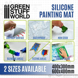 GSW Silicone Painting Mat 600x400mm Generic Green Stuff World 