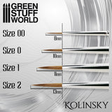 GSW Silver Series Kolinsky Brush Set Brush Green Stuff World 