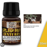 GSW Splash Mud Textures - DARK BROWN 30ml Textures Green Stuff World