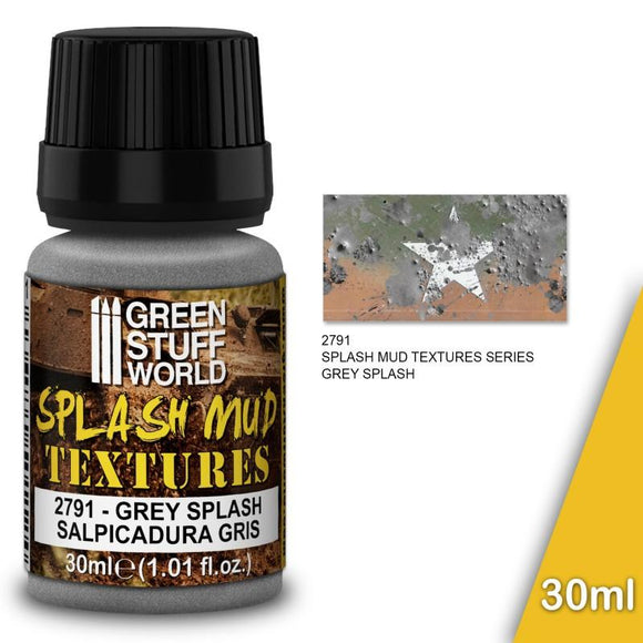 GSW Splash Mud Textures - GREY 30ml Textures Green Stuff World