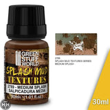 GSW Splash Mud Textures - MEDIUM BROWN 30ml Textures Green Stuff World