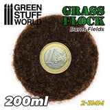 GSW Static Grass Flock 2-3mm - BURNT FIELDS - 200 ml Flock Green Stuff World 