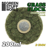 GSW Static Grass Flock 2-3mm - COUNTRYSIDE SCRUB - 200 ml Flock Green Stuff World 