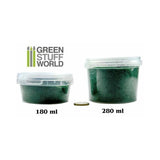 GSW Static Grass Flock 3 mm - Dark Green - 180 ml GSW Hobby Green Stuff World 