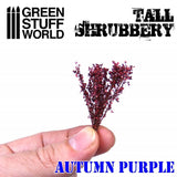 GSW Tall Shrubbery - Autumn Purple GSW Hobby Green Stuff World 