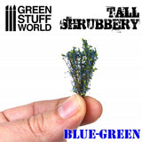 GSW Tall Shrubbery - Blue Green GSW Hobby Green Stuff World 