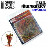 GSW Tall Shrubbery - Red Green GSW Hobby Green Stuff World 