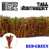 GSW Tall Shrubbery - Red Green GSW Hobby Green Stuff World 