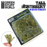 GSW Tall Shrubbery - White Green GSW Hobby Green Stuff World 