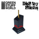 GSW Tapered Bust Plinth 3x3cm Black