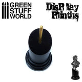 GSW Tapered Round Bust Plinth 3.5x3.5cm Black GSW Hobby Green Stuff World 