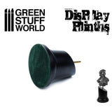 GSW Tapered Round Bust Plinth 5x5cm Black Plinth Green Stuff World 