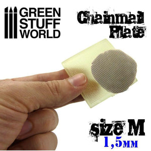GSW Texture Plate - ChainMail Size M Texture Plate Green Stuff World 