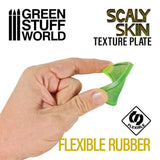 GSW Texture Plate - Corsair Scaly Cloak Texture Plate Green Stuff World 