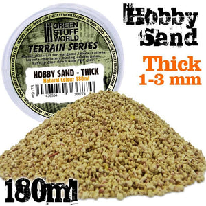 GSW Thick Hobby Sand 180ml - Natural GSW Hobby Green Stuff World 