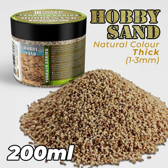 GSW Thick Hobby Sand - Natural 200ml Basing Green Stuff World 