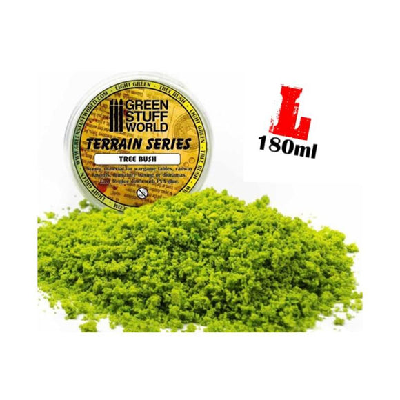 GSW Tree Bush Clump Foliage - Light Green - 180 ml GSW Hobby Green Stuff World 