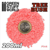 GSW Tree Bush Clump Foliage - Pink - 200ml Flock Green Stuff World 