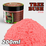 GSW Tree Bush Clump Foliage - Pink - 200ml Flock Green Stuff World 