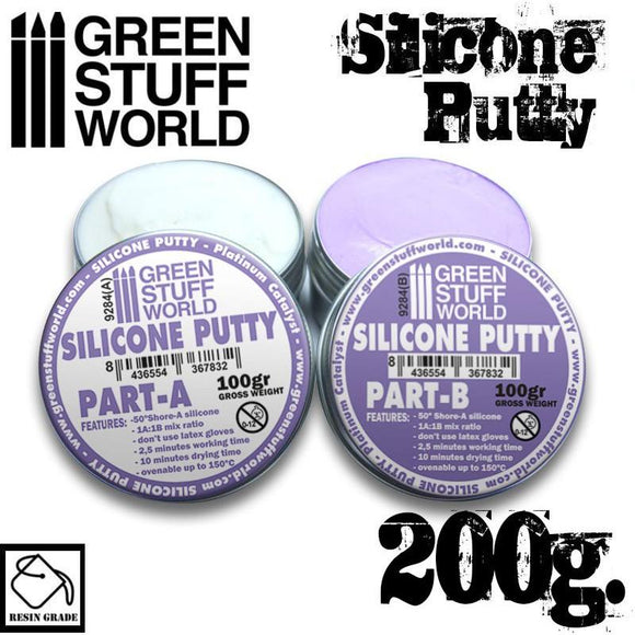 GSW Violet Silicone Putty 200gr GSW Hobby Green Stuff World 